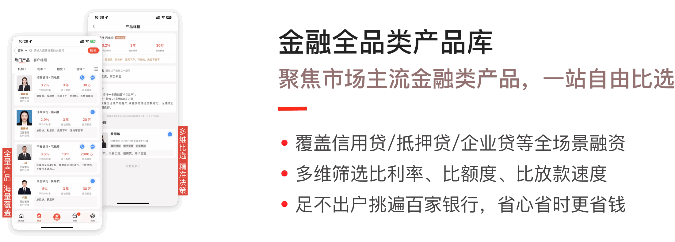 贷款超市-金融产品大全，汇聚主流融资产品，一站自由比对