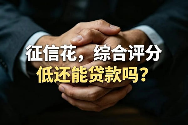 征信花了综合评分不足去哪个银行能贷到款.jpg